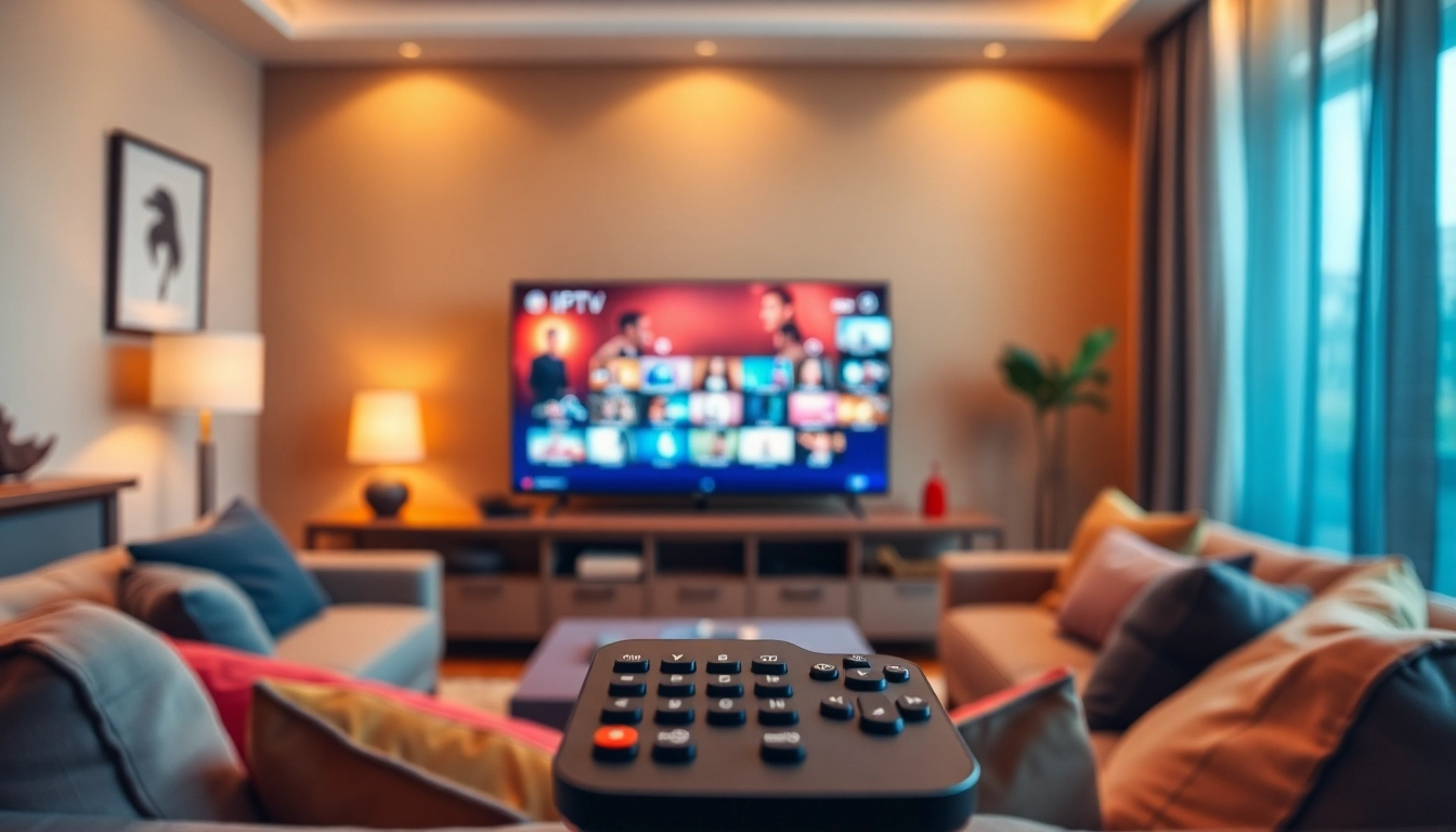 Experience the advantages of Free trial iptv from the comfort of your home in a cozy setup.