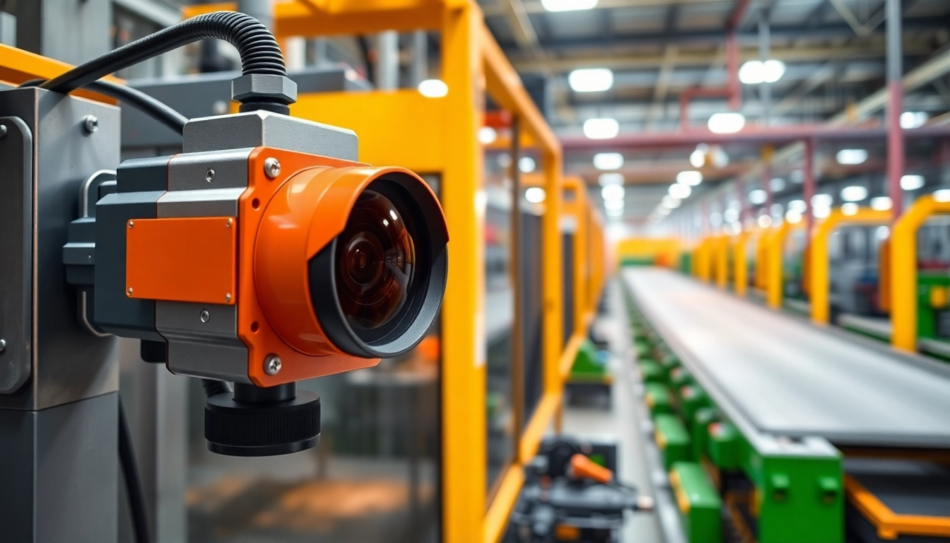 Implementing machine vision technology in an industrial inspection setting to enhance quality control.