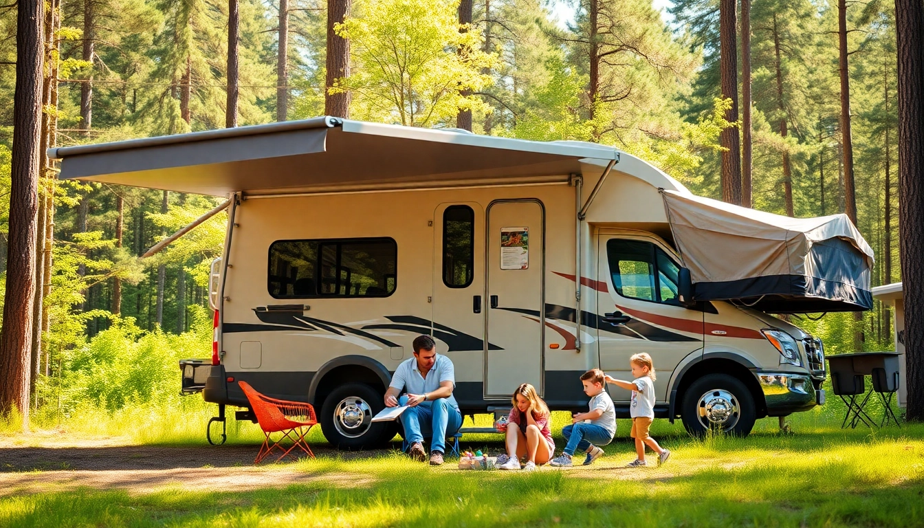 Experience the joy of adventures with JRP Campers in a scenic outdoor setting.