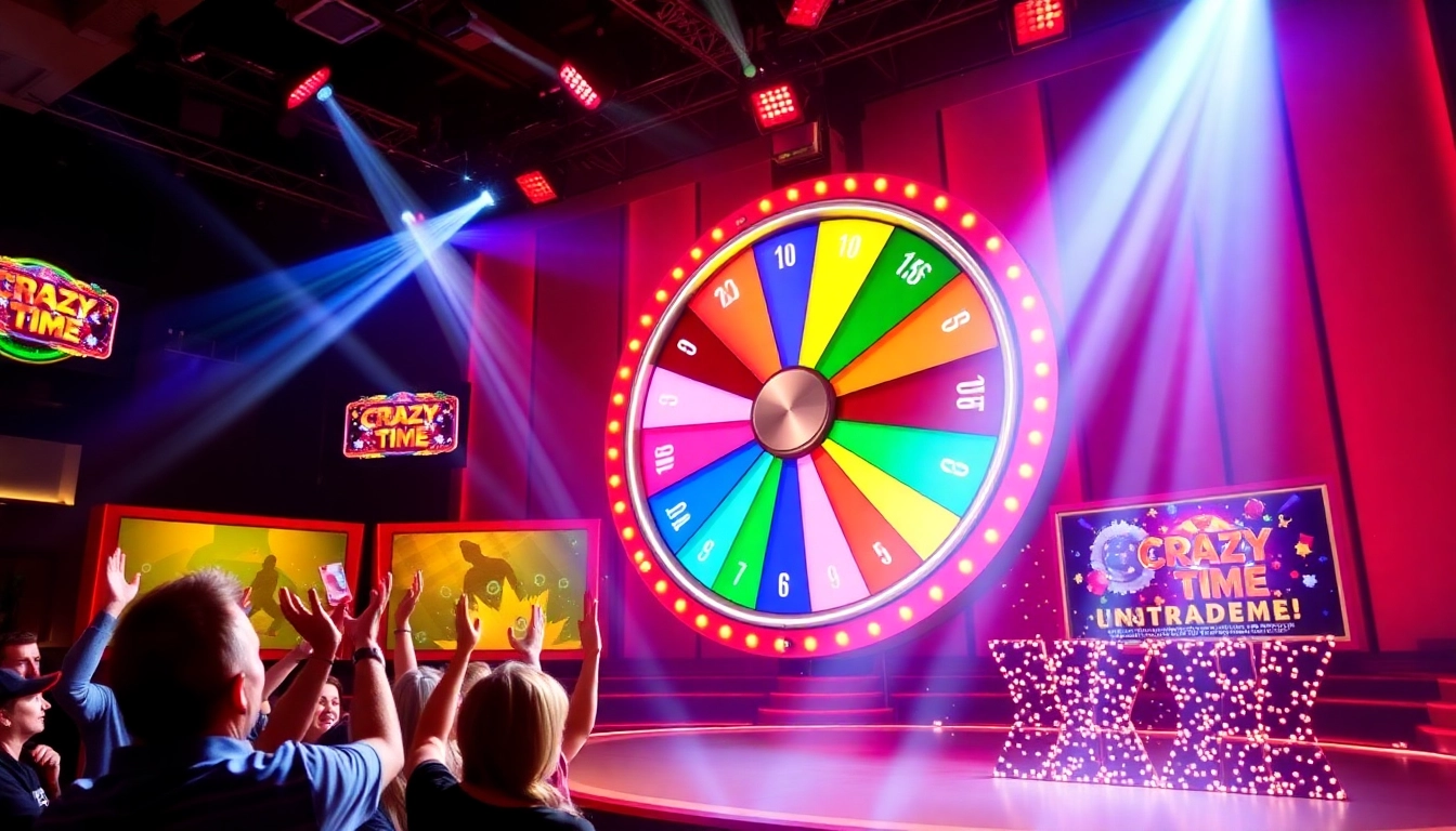 Catch exciting crazy time risultati as players interact with the vibrant game show wheel in real-time.