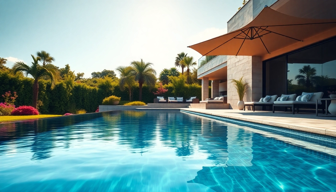 Transform your outdoor space with custom swimming pools designed for luxury and relaxation.
